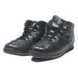 TIMBERLAND Mens Black Leather Lace-Up Boots UK 8.5 Durable Comfort Outdoor Wear