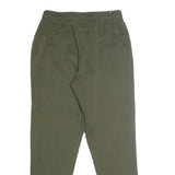 PUMA Mens Joggers Green Slim Tapered M W28 L30 Cotton Blend Logo Casual Wear