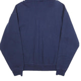 FRUIT OF THE LOOM Mens Navy Blue Michigan Hoodie XL Cotton Blend Pullover