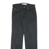 LEE COOPER Womens Regular Black Denim Cotton Blend Jeans W35 L34 Classic Fit Zip