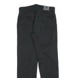 LEE COOPER Womens Regular Black Denim Cotton Blend Jeans W35 L34 Classic Fit Zip