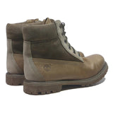 TIMBERLAND Womens Ankle Boots Leather Brown UK 7.5 Sturdy Lace-Up Outdoor