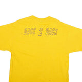 JERZEES Mens Yellow Fairfield Tigers Graphic T-Shirt XL Short Sleeve Crew Neck