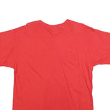 NCAA Mens Red Austin Peay Governors Graphic T-Shirt L Short Sleeve Crew Neck