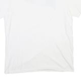 NAUTICA Mens White XL Short Sleeve Crew Neck Graphic T-Shirt Cotton Blend