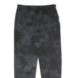 CHAMPION Womens Joggers Black & Grey Tie Dye Logo Tape XL W33 L29 Casual