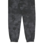 CHAMPION Womens Joggers Black & Grey Tie Dye Logo Tape XL W33 L29 Casual