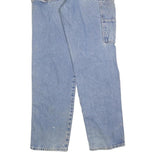DICKIES Mens Jeans Blue Relaxed Straight Denim Medium W34 L34 Workwear