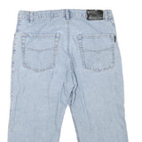 GIORGIO Womens Shorts Blue Casual M W33 Cotton Blend Relaxed Fit
