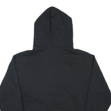 JERZEES Mens Black Folsom Bulldogs Pullover Hoodie M Cotton Blend Casual