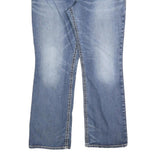 SILVER JEANS Womens Blue Regular Fit Straight Denim Light Wash W36 L28 Classic