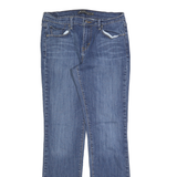 LEVI'S 505 Womens Jeans Blue Regular Straight Denim Medium W29 L34 Classic Style