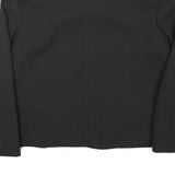 SANDRO Womens Black Tailored Jacket XS Polyester Blend Plain Classic