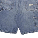 DICKIES Mens Denim Blue Carpenter Shorts XL W33 Utility Casual Workwear