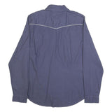 GUESS Mens Blue Cotton Shirt M Casual Long Sleeve Button Shirt