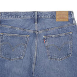 LEVI'S Mens Denim Blue Casual Shorts S W30 Classic Cotton Pocket Design