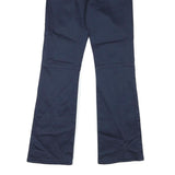 RALPH LAUREN POLO JEANS COMPANY Womens Cotton Blend Navy Regular Bootcut