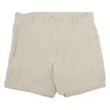 CARHARTT Mens Shorts Beige XL W35 Cotton Blend Casual Workwear Pockets