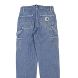 CARHARTT Womens Jeans Blue Regular Boyfriend Denim Medium W28 L28 Workwear