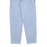 REVANCHE Womens Jeans Light Blue Regular Fit Straight Denim Rinse W28 L28