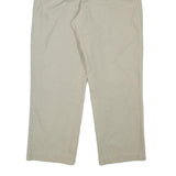 DICKIES Mens Cotton Blend Beige Regular Fit Straight Leg Trousers W32 L28 Worker