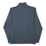 CRANE Mens Grey & Red Track Jacket M Polyester Blend Zip Casual Sportswear