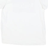 LEVI'S Womens White Cotton Blend Graphic T-Shirt S Short Sleeve Crew Neck