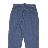 LEE Mens Loose Fit Blue Denim Jeans W32 L29 Classic Cotton Zip Pockets