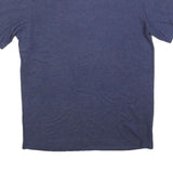 CHAMPION Mens Blue Jersey T-Shirt M Short Sleeve Crew Neck Branded Logo Comfort