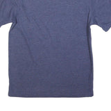 CHAMPION Mens Blue Jersey T-Shirt M Short Sleeve Crew Neck Branded Logo Comfort