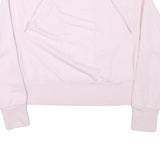 NIKE Womens Pink Crew Neck XS Cotton Blend Pullover Sweatshirt Sportswear