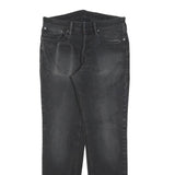 LEVI'S 511 Slim Mens Jeans Black Denim W32 L32 Zip Cotton Blend