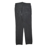 LEVI'S 511 Slim Mens Jeans Black Denim W32 L32 Zip Cotton Blend