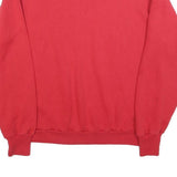 DELTA Mens Red Wisconsin Rose Bowl Crew Neck XL Sweatshirt Vintage Sportswear