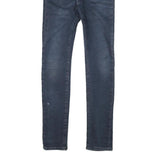 LEVI'S 519 Mens Slim Blue Denim Medium Wash W29 L32 Slim Fit Zip Jeans