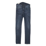 LEVI'S 519 Mens Slim Blue Denim Medium Wash W29 L32 Slim Fit Zip Jeans