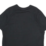 FILA Mens Black XL T-Shirt Short Sleeve Crew Neck Embroidered Logo Cotton