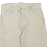 LEVI'S Mens Shorts Beige Casual Plain M W30 Cotton Blend Summer Wear