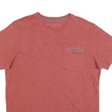 LEVI'S Mens Red Cotton Blend T-Shirt XL Short Sleeve Crew Neck Casual Pocket