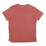 LEVI'S Mens Red Cotton Blend T-Shirt XL Short Sleeve Crew Neck Casual Pocket