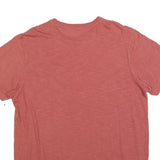 LEVI'S Mens Red Cotton Blend T-Shirt XL Short Sleeve Crew Neck Casual Pocket