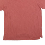 LEVI'S Mens Red Cotton Blend T-Shirt XL Short Sleeve Crew Neck Casual Pocket