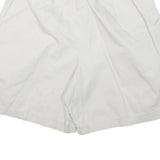 LEE Mens White Casual Shorts M W28 Comfortable Cotton Blend Drawstring