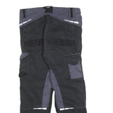 DICKIES Mens Cotton Blend Black & Grey Regular Straight Trousers W36 L30