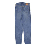 LEE Womens Jeans Blue Regular Straight Denim Light W27 L31 Classic Fit Zip