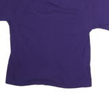 KNIGHTS APPARREL Mens Purple LSU Tigers Cotton T-Shirt XL Short Sleeve Crew Neck