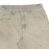 WRANGLER Mens Shorts Beige Casual Cotton Blend M W32 Utility Workwear