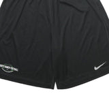 NIKE Mens Black Casual Shorts Liberty Ranch Football L W30 Polyester Gym