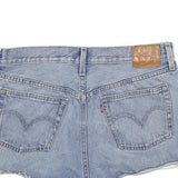 LEVI'S Womens Denim Blue Cut-Off Shorts M W31 Frayed Hem Casual Summer