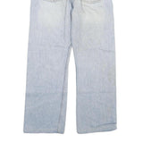 LEVI'S 501 Mens Jeans Blue Regular Straight Denim Light W28 L27 Classic Button